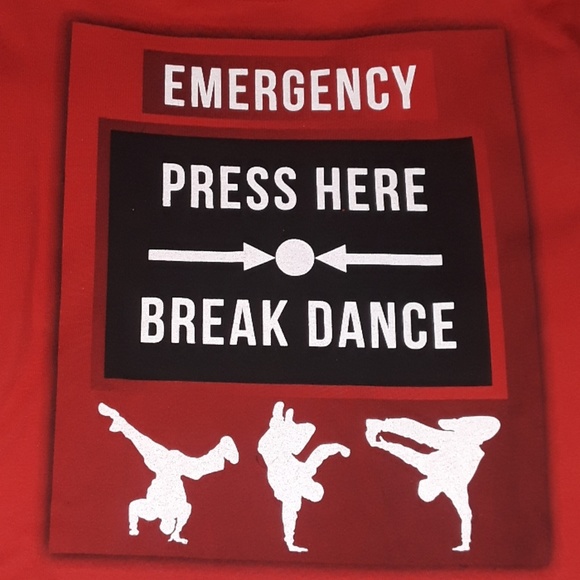 Classic Teaze "EMERGENCY PRESS HERE.. Graphic T - Picture 7 of 8